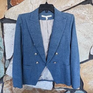 Veronica Beard Denim Blue Blazer